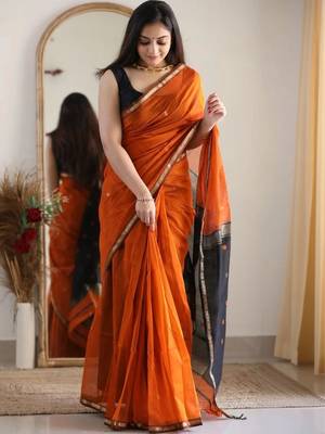 Zari Art Silk Banarasi Saree 1