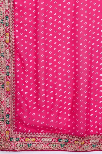 Embroidered Saree With Blouse