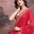 Embroidered Bandhani Saree With Blouse Piece