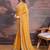 Bandhani Design Embroidered Saree With Blouse Piece