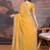 Bandhani Design Embroidered Saree With Blouse Piece