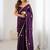 Embellished Sequinned Chiffon Saree with blouse
