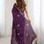 Embellished Sequinned Chiffon Saree with blouse