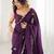 Embellished Sequinned Chiffon Saree with blouse
