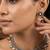 Black color premium dual tone oxidised necklace set