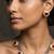 Rani color dual tone oxidised necklace set