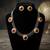 Rani color dual tone oxidised necklace set