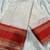 white red silk blend banarasi saree with unstitched blouse piece