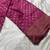 Wine Silk Blend Banarasi Saree Unstitched Blouse Piece