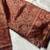 maroon silk blend banarasi saree with unstitched blouse piece