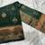 Bottle Green silk blend banarasi saree with unstitched blouse piece