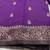 Purple Silk Blend Banarasi Saree Blouse Piece Soft