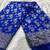 Royal Blue Silk Blend Banarasi Saree Blouse Piece Soft