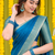 Elegant Teal Blue Festive Lehenga Set