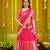 Festive Glamour Pink & Golden Lehenga