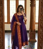 Plum Purple Traditional Suit