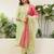Women's silk 3 piece ethnic set for women