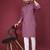 Dusty Pink Heavy Embroidery Work With Fabric Cotton Rayon Mens Ethnic wear Kurta Pajama Set 