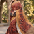 Women   s sana silk digital printed festive wear saree with matching blouse