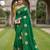Women's sana silk designer zari & thread embroidery festive saree with blouse