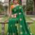 Women's sana silk designer zari & thread embroidery festive saree with blouse