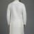 White dupion silk kurta