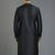 Black embroidery dupion silk kurta