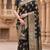 Women's jacquard woven cotton festive saree with blouse