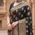 Women's jacquard woven cotton festive saree with blouse
