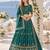 Puprle Embriodered Heavy Art Silk Designer Lehenga With Blouse