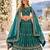 Puprle Embriodered Heavy Art Silk Designer Lehenga With Blouse