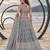 GREY NET THREAD WITH ZARI AND SEQUINCE WORK FESTIVE LEHENGA CHOLI SET FOR WOMEN'S