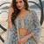 GREY NET THREAD WITH ZARI AND SEQUINCE WORK FESTIVE LEHENGA CHOLI SET FOR WOMEN'S