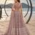 ONION PINK  WORK THREAD WITH ZARI AND SEQUINCE WORK FESTIVE LEHENGA CHOLI SET FOR WOMEN'S