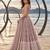 ONION PINK  WORK THREAD WITH ZARI AND SEQUINCE WORK FESTIVE LEHENGA CHOLI SET FOR WOMEN'S