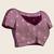 Wine zari work silk blend saree with blouse