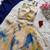 multicolor organza printed traditional lehenga choli with free size upto 42