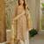 Multicolor digital printed cambric cotton straight kurta set with dupatta