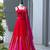 Red Mirror Navratri Lehenga Choli With Dupatta