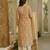 Multicolor digital printed cambric cotton straight kurta set with dupatta