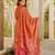 Coral digital printed cambric cotton straight kurta set with dupatta