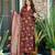 Multicolor digital printed muslin traditional kurta set with dupatta