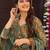 Multicolor digital printed muslin anarkali palazzo set with dupatta
