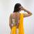 Yellow&White Rayon Readymade Navratri Lehenga Choli with Embroidery & Mirror Work