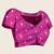 Purple zari work jacquard saree with blouse