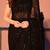Black Sequinned Embellished Fusion Saree with blouse 