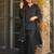 Black cotton plain kurta gharara set