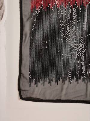 Embellished Sequinned Heavy Work Saree with Blouse Piece 6