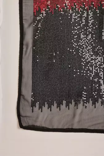 Embellished Sequinned Heavy Work Saree with Blouse Piece