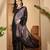 Embellished Sequinned Saree With Unstitched Blouse